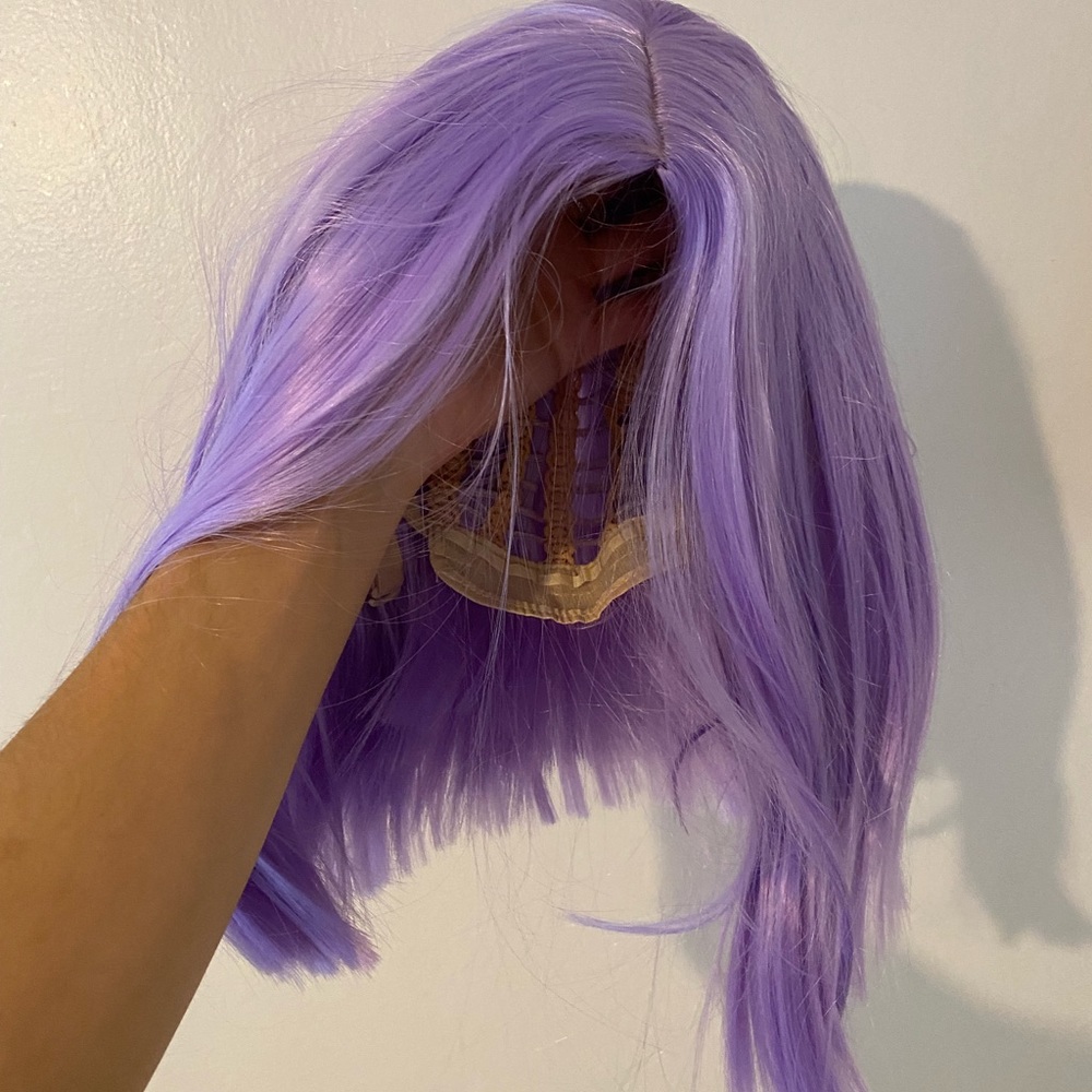 Purple wig - Picture 2 of 4